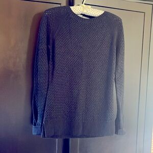 Loft Dark Navy Crewneck Sweater